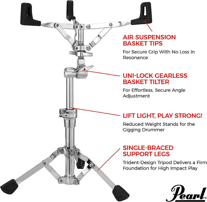 Pearl 930 Series Single Braced Hardware Pack (HWP930S)