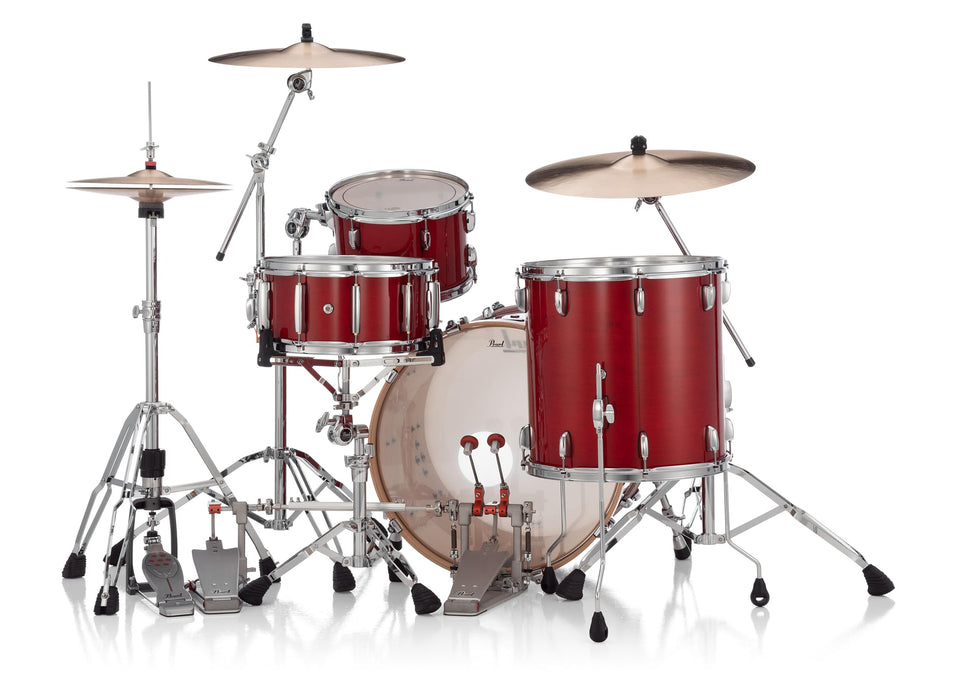 Pearl PMX Professional Series 3-Piece Drum Shell Pack 22/16/12 Sequoia Red Optimount