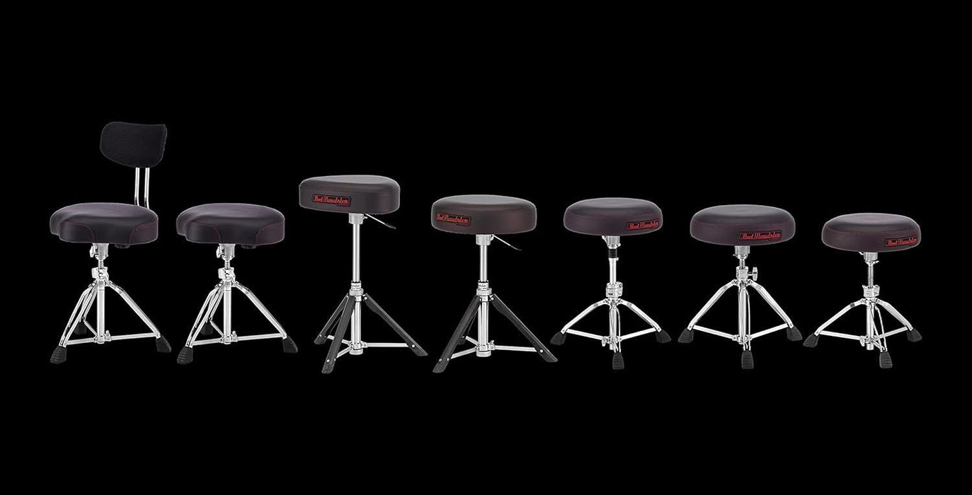 Pearl Roadster Drum Throne Seat Tri-Lateral Gas Lift Stool (D1500TGL)