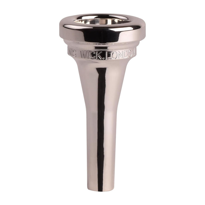 Denis Wick Steven Mead Euphonium Mouthpiece Silver Plated, 5880E-SM5 - Barrel Backbore for Balanced Airflow & Tone - Large Shank Fitting Euphonium Accessories for Easy Articulation 25.7 x 6.6 x 7.3mm