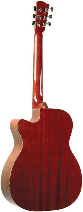 Savannah SGO-16CE Mahogany 000-Style Acoustic/Electric Guitar