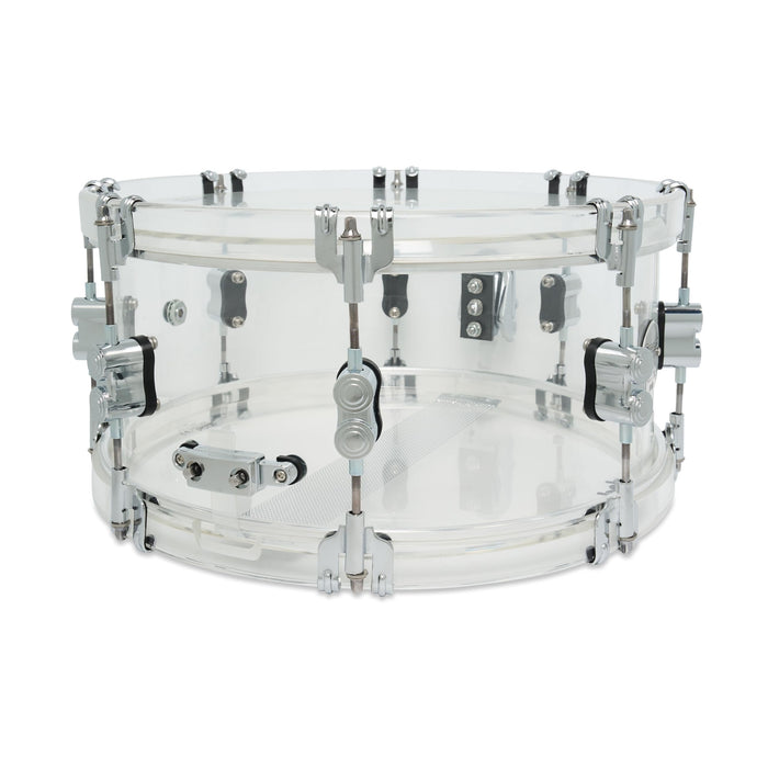 PDP Concept Acrylic Snare 6.5x14" Clear with Chrome Hardware