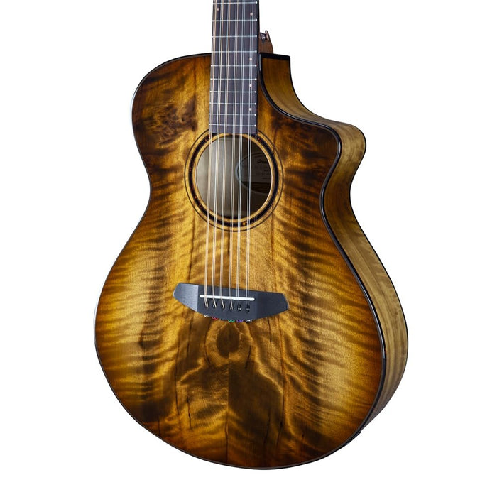 Breedlove ECO Pursuit Exotic S Concert CE 12-string Acoustic-electric Guitar - Myrtlewood