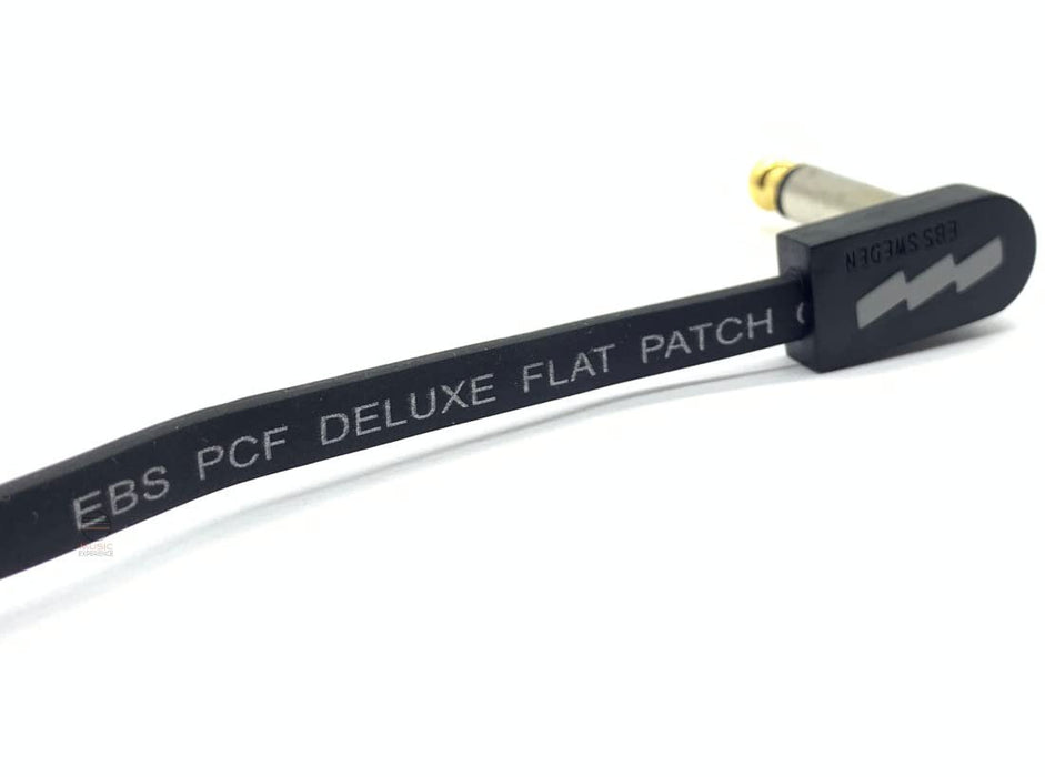 EBS PCF-28 Deluxe Flat Patch Cable 28CM Angle-Angle