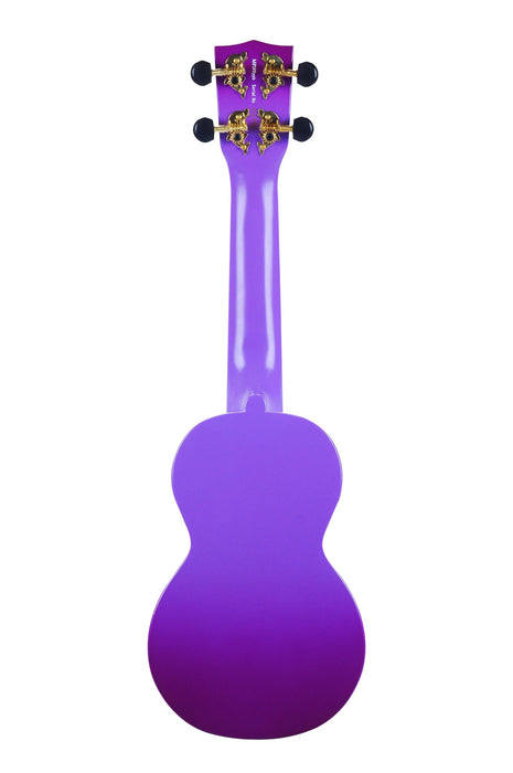 Mahalo Designer Series MD1HB Soprano Ukulele, Blue Burst with Gig Bag