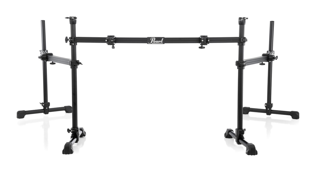 Pearl Icon Three-Sided Drum Rack, Curved/Black (W/Pcx100/B X4 & Pcl100/B X2)