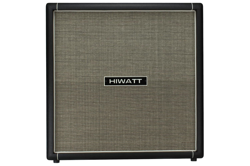 Hiwatt HG412 Guitar Speaker Cabinet with 4x12 Inch Speakers, 16 Ohm, 600W, 34.65x34.45x18.31 Inches