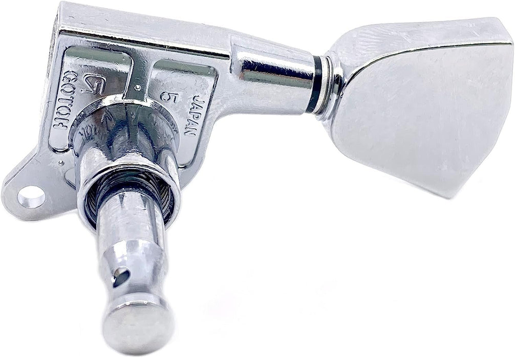 Gotoh Modern Keystone-Style Chrome Tuners - 3 per side (P-GGT-4-C)