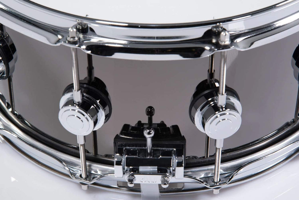 DW Collector's Series Black Nickel Over Brass Snare Drum 6.5x14" DRVB6514SVC