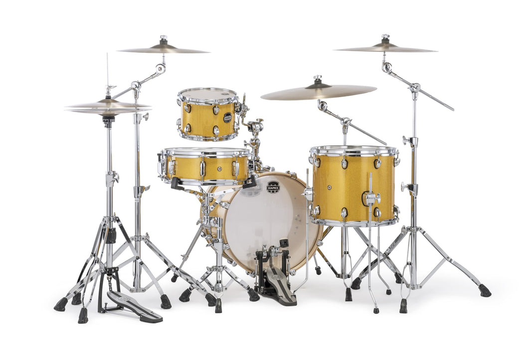 Mapex Mars 4-Piece Bop Shell Pack w/ 18" Bass Drum - Sunflower Sparkle (MA486SYD)