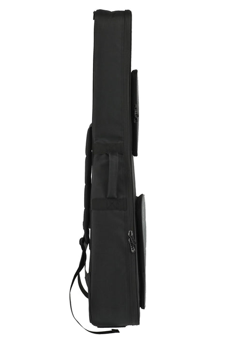 OVATION Guitars Guitar Soft Case - Fits Deep Contour/Mid-Depth/Super Shallow Models - 20mm Soft Grip Padding Lint Free - Backpack Straps - Black/Charcoal