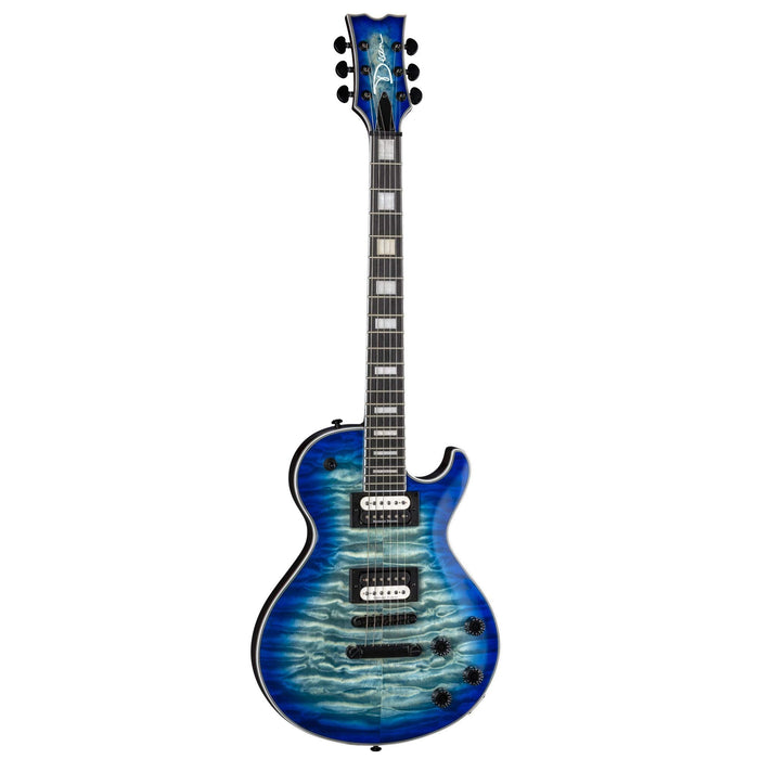 Dean Thoroughbred Select Quilt Top Electric Guitar, Ocean Burst (TB SEL QM OSB)