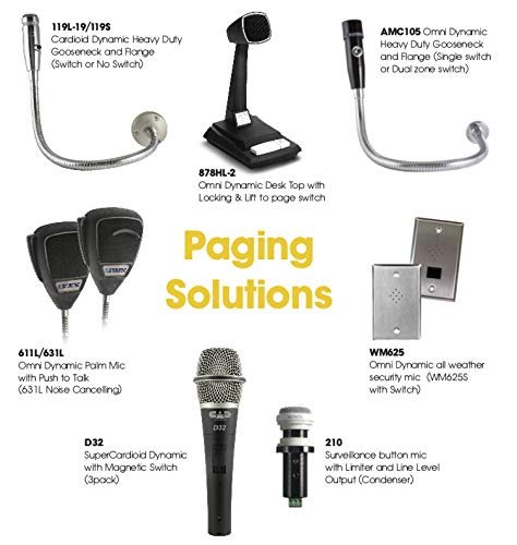 CAD Audio Omni Gooseneck Microphone, 19" (AMC105-2-19-U)