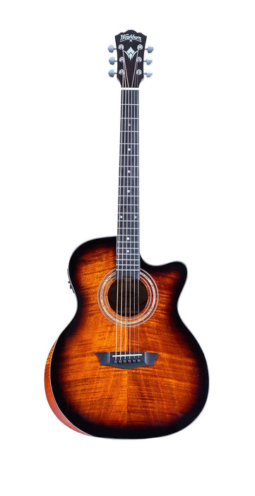Washburn WCG12FCE Comfort Acoustic-Electric Guitar Sunburst