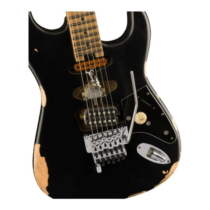 EVH Frankenstein Series Relic Electric Guitar - Black (510-8005-503)