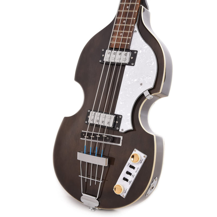 Hofner Ignition Pro Violin Bass - Transparent Black (HOF-HI-BB-PE-TBK)