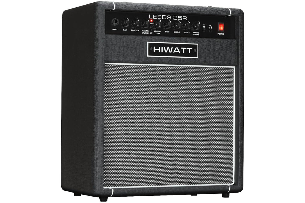 Hiwatt Leeds 25R Electric Guitar Amplifier Combo, 25 Watts, 10 Inch Speaker with Reverb