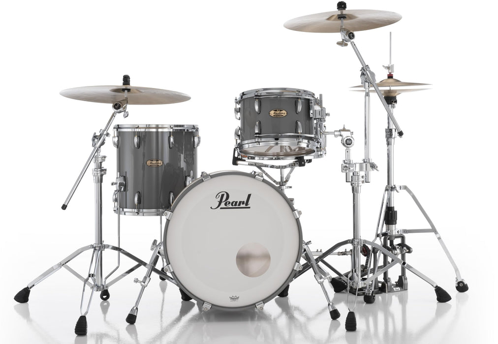 Pearl Masters Maple Pure 3 Piece Shell Pack, Putty Grey - Cymbals and Hardware Not Included (MP4P903XPL/C859)