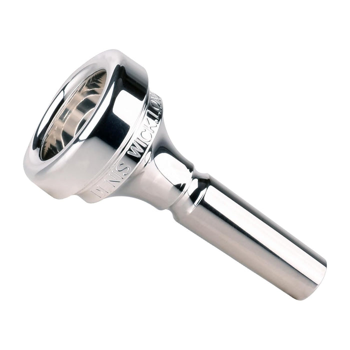 Denis Wick Classic Trombone Mouthpiece Silver Plated, 5880-12CS - V-Type Design for Balanced Tone & Smooth Response - Small Shank Fitting Trombone Accessory 24.7 x 6.5 x 6.1mm