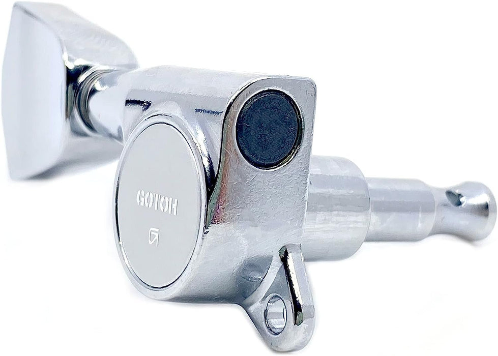 Gotoh Modern Keystone-Style Chrome Tuners - 3 per side (P-GGT-4-C)