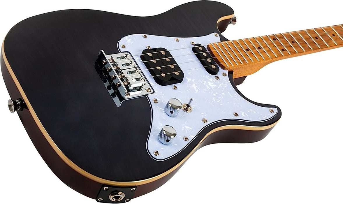 Flight Pathfinder Tenor Electric Ukulele - Trans Black (FUR-PF-TBK)