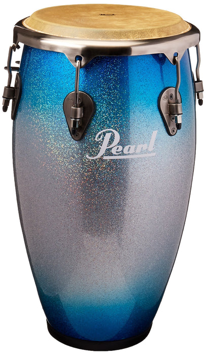 Pearl Elite Bobby Allende 12 1/2"x28" Fiberglass Tumba - Blue Spark Burst