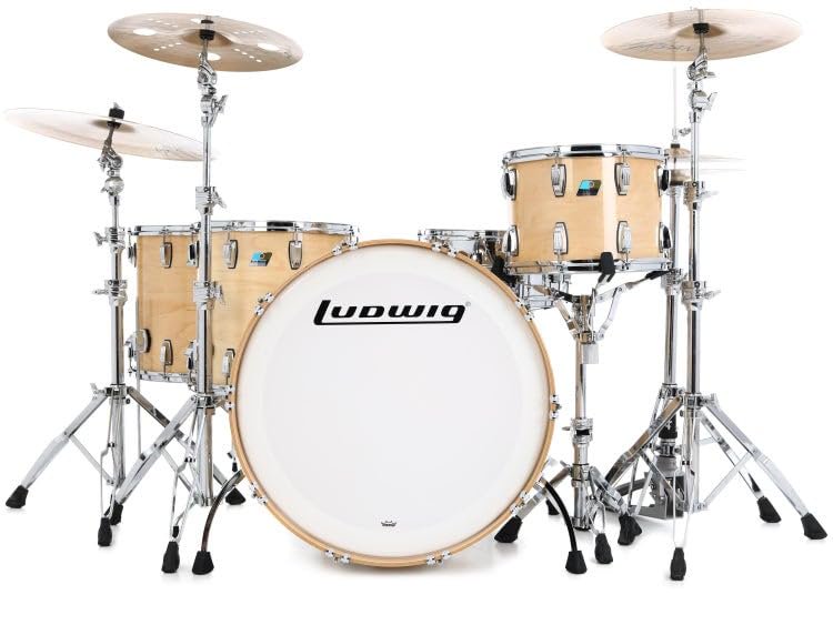 Ludwig Legacy Maple Zep 4-piece Shell Pack - Natural Maple, Sweetwater Exclusive