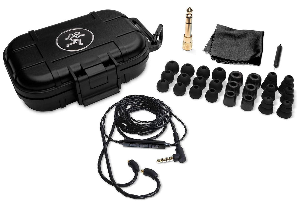 Mackie MP Series In-Ear Headphones & Monitors with Single Driver (MP-120)