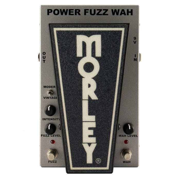 Morley Classic Power Fuzz Wah Pedal - Optical Dual-Mode Effects