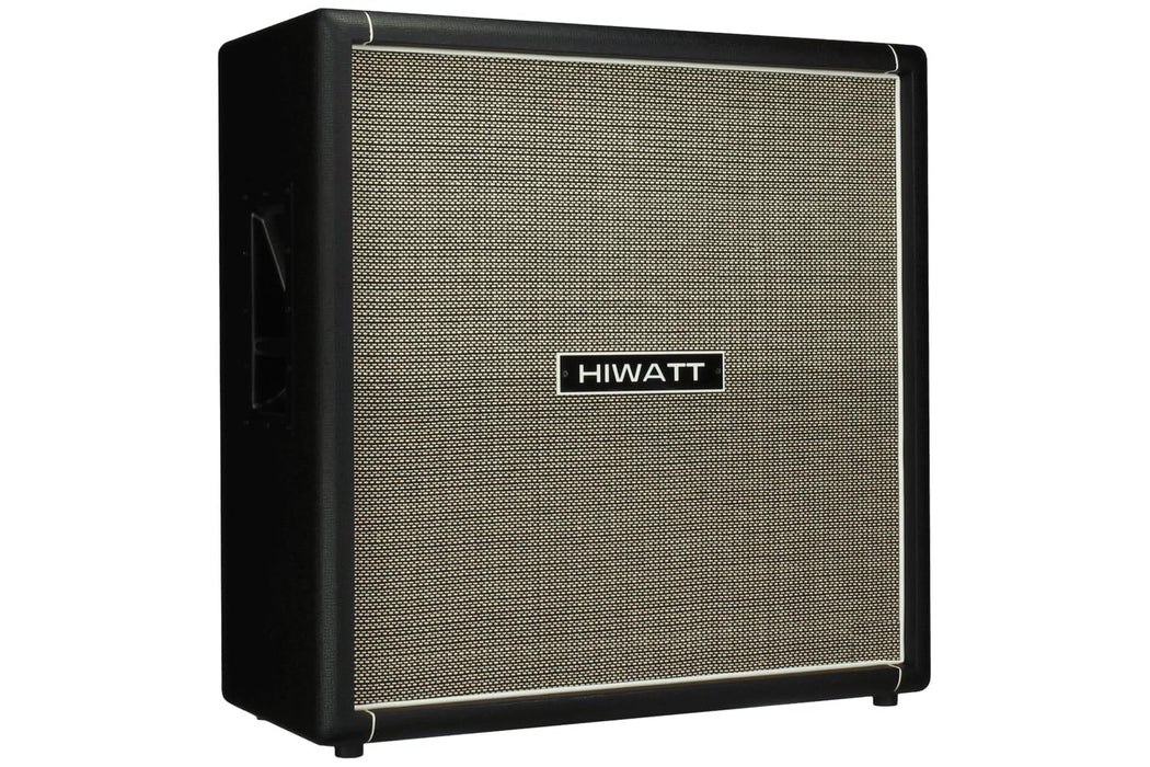 Hiwatt HG412 Guitar Speaker Cabinet with 4x12 Inch Speakers, 16 Ohm, 600W, 34.65x34.45x18.31 Inches