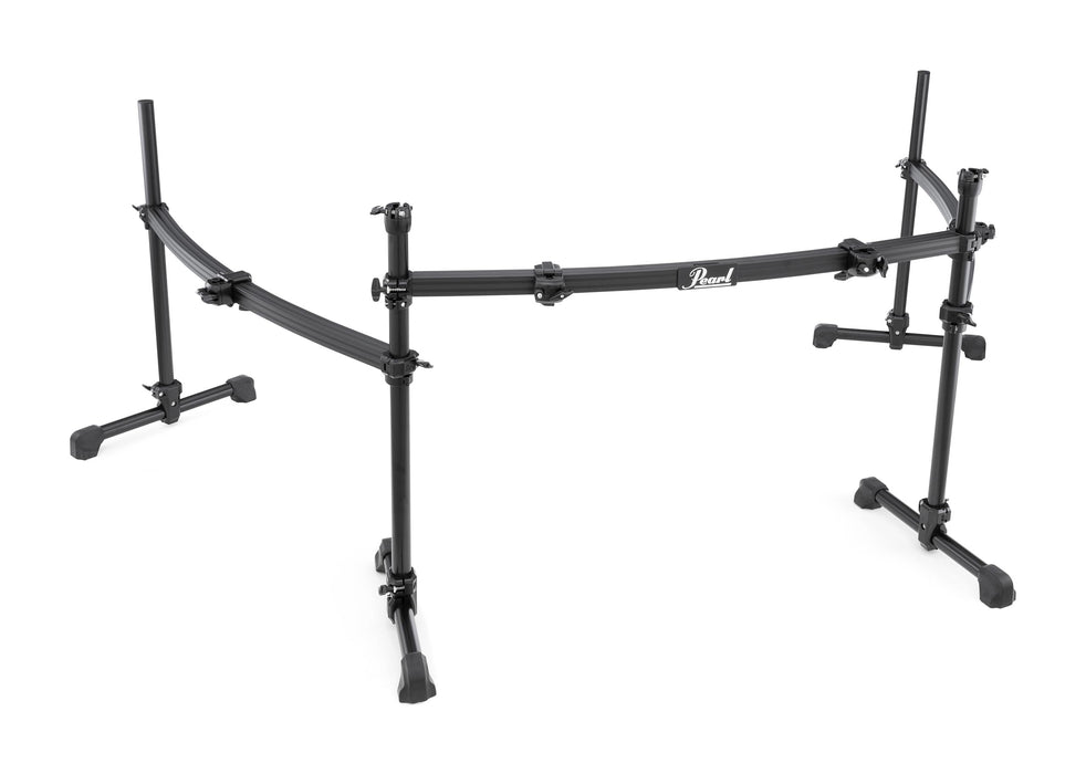 Pearl Icon Three-Sided Drum Rack, Curved/Black (W/Pcx100/B X4 & Pcl100/B X2)