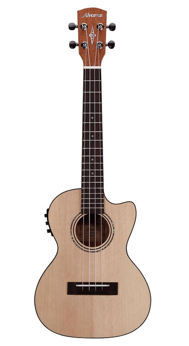 Alvarez RU26TCE Regent Series Ukulele, Natural/Satin