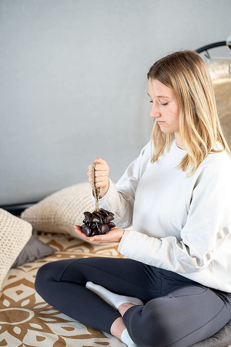 Bendo Seed Shell Shaker — Creates a Soft Soothing Sound for Meditation, Sound Healing Therapy and Yoga, 2-YEAR WARRANTY