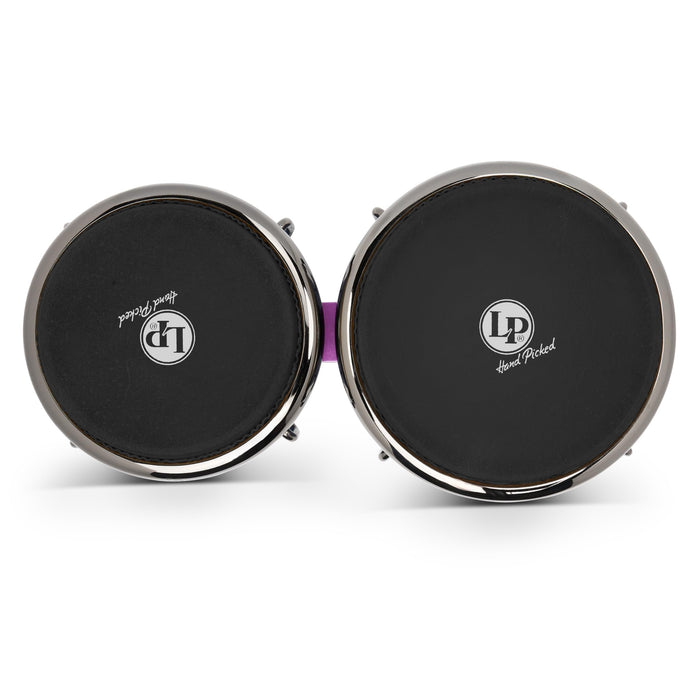 Latin Percussion Tony Succar Signature Bongos - 7-1/4" & 8-5/8" Natural Rawhide Drum Set