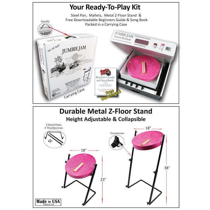 Panyard Jumbie Jam Steel Drum (W1160)