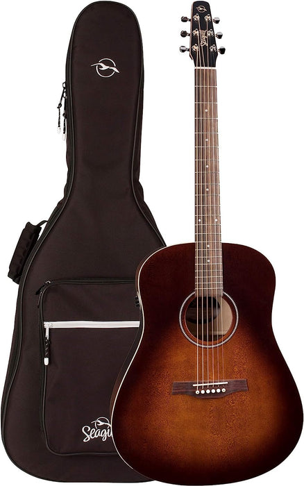 Seagull S6 Original Burnt Umber QIT with Gig Bag (41831)