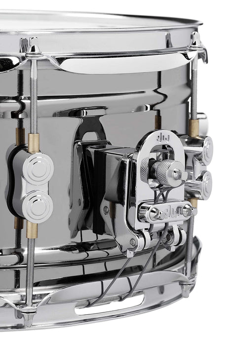 PDP Concept Series 6x12" Snare Drum - Black Nickel Over Steel (PDSN0612BNCR)