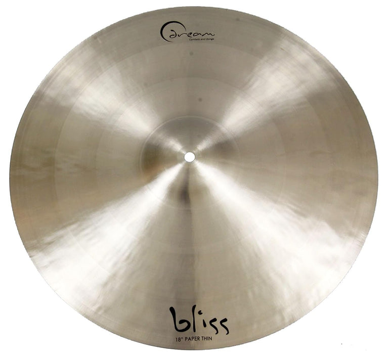 Dream Cymbals BPT18 Bliss Series 18-Inch Paper Thin Crash Cymbal