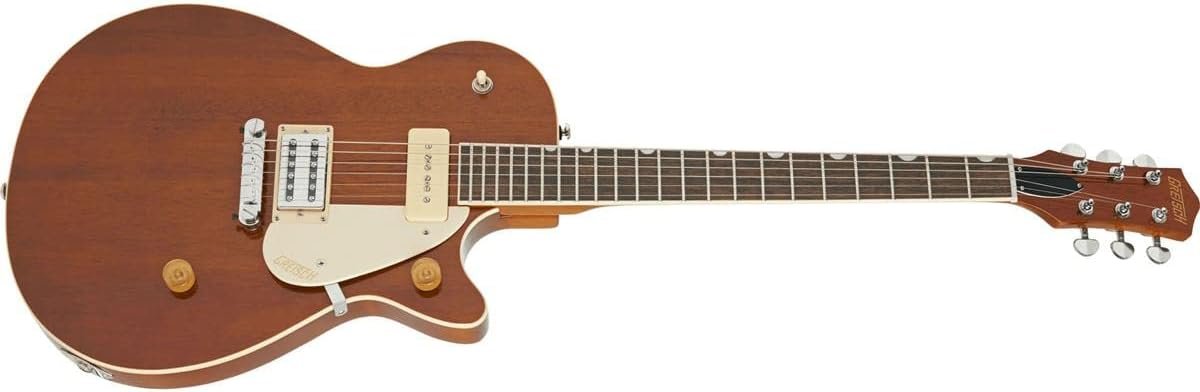 Gretsch G2215-P90 Streamliner Junior Jet Club 6-String Electric Guitar with Laurel Fingerboard and Three-Way Pickup Switching - Single Barrel Stain (280-6700-593)