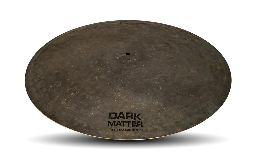 Dream Cymbals DMFE22 Dark Matter Flat Earth Series 22-Inch Ride Cymbal