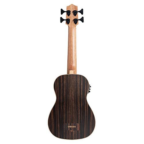 Kala Striped Ebony Fretless Acoustic-Electric U•BASS® (UBASS-EBY-FL)