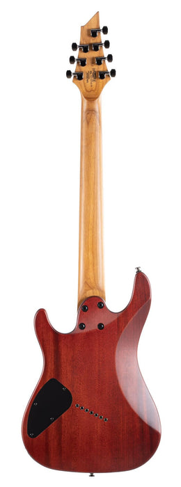 Cort KX307MS 7 String Electric Guitar - Open Pore Mahogany