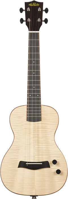 Kala Brand Music Solid Body Electric Flame Maple Tenor Ukulele (KA-SB-MAP-T_W/BAG)