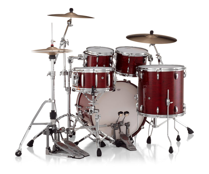 Pearl Masters Maple MM6 4-Piece Shell Pack Drum Set - 22/16/12/10 Natural Cherry