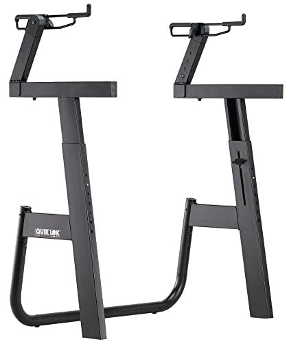Quik Lok Monolith Single Tier Keyboard Stand (M-91BK-U)