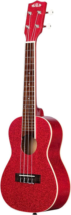 Kala Galaxy Black Sparkle Concert Ukulele (KA-SPRK-BLACK)