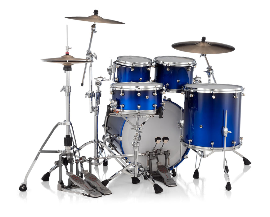 Pearl Reference One 4-Piece Shell Pack Drum Kit 22/16/12/10 Kobalt Blue Fade