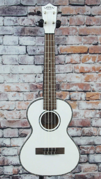 Lanikai, 4-String Ukulele, White,Pearl (JMS-AWT2)