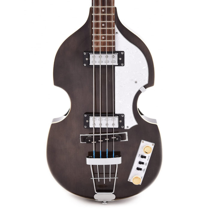 Hofner Ignition Pro Violin Bass - Transparent Black (HOF-HI-BB-PE-TBK)