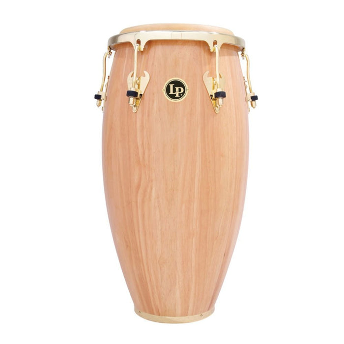 Latin Percussion LP Matador 12-1/2" Wood Tumbadora - Natural/Gold Tone